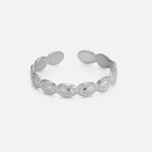 Ring boho dots zilver