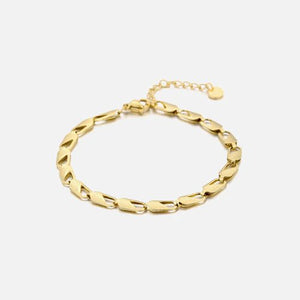 Armband classic schakel goud