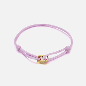 Armband connected lila/goud