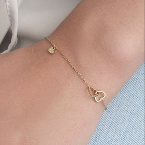 Armband extra love goud