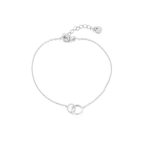 Armband locked zilver