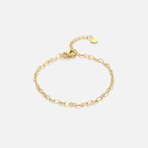 Armband xo bolletjes goud