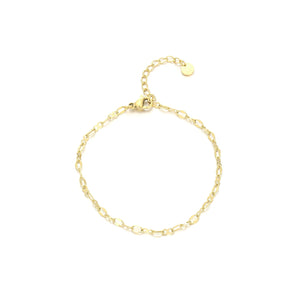 Armband xo bolletjes goud