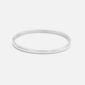Bangle basic zilver