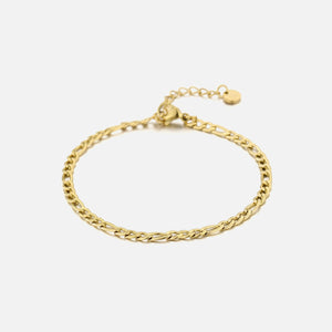 Basic armband 4mm goud