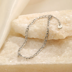 Basic armband 3mm zilver