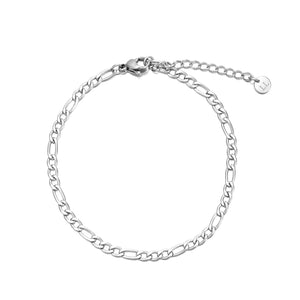 Basic armband 3mm zilver