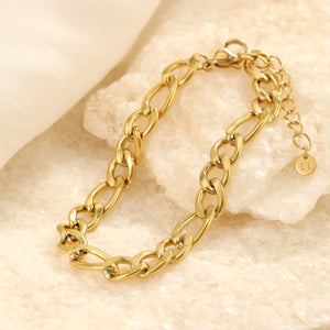 Basic armband 7mm goud