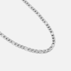 Basic ketting 5mm zilver