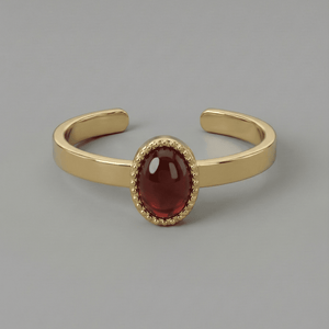 Birthstone ring goud