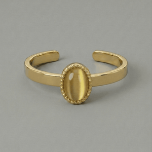 Birthstone ring goud