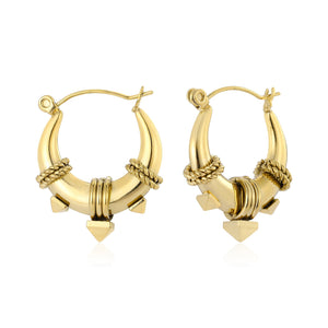 Boho bliss oorbellen goud