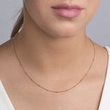 Bolletjes ketting goud