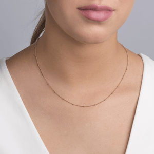 Bolletjes ketting goud