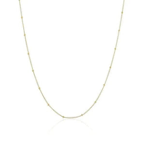 Bolletjes ketting goud