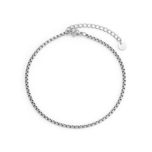 Collier armband 2mm Zilver