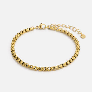 Collier armband 4mm Goud