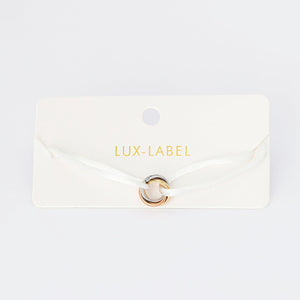 Connected armband trinity goud wit