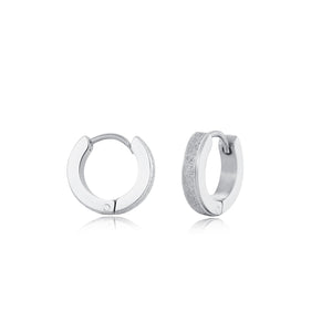 Creolen shine zilver