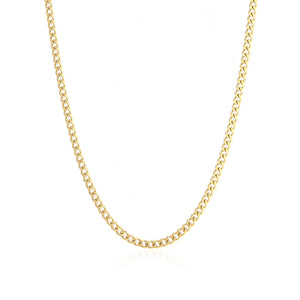 Cuban ketting 4mm Goud