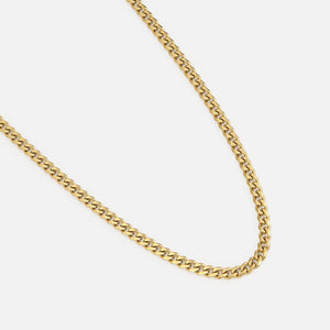 Cuban ketting 4mm Goud