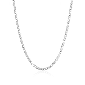 Cuban ketting 4mm Zilver
