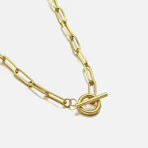 DYO Kapittelslot ketting goud