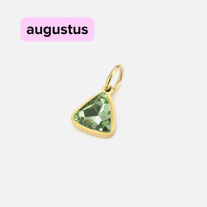 DYO Premium Birthstone goud augustus