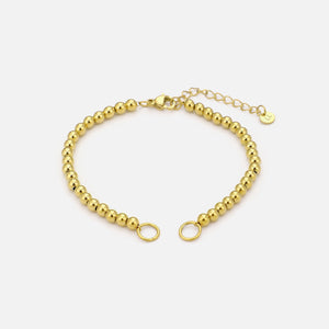 DYO Premium bolletjes armband goud