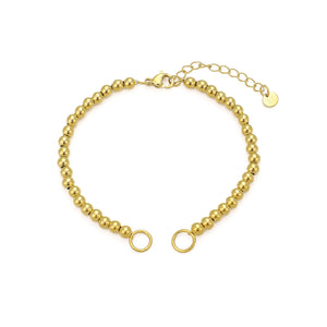DYO Premium bolletjes armband goud