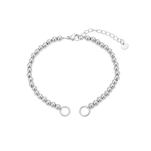 DYO Premium bolletjes armband zilver