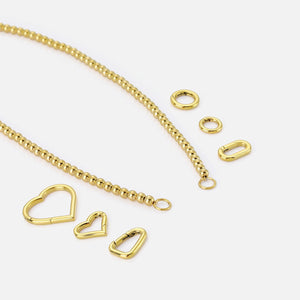 DYO premium bolletjes ketting goud
