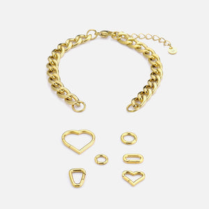 DYO Premium cuban armband goud