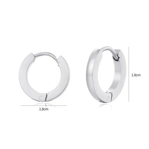DYO premium hoops 1.6 cm zilver