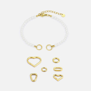 DYO Premium parel armband goud