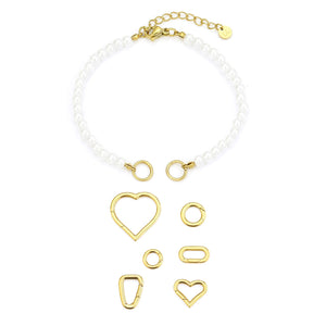 DYO Premium parel armband goud