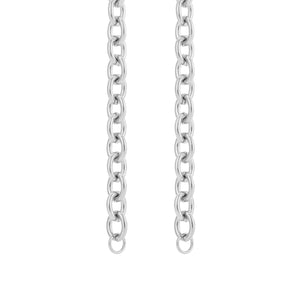 DYO premium robuust ketting zilver