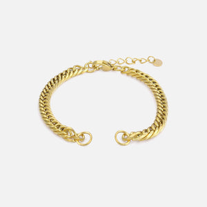 DYO Premium schakel armband goud