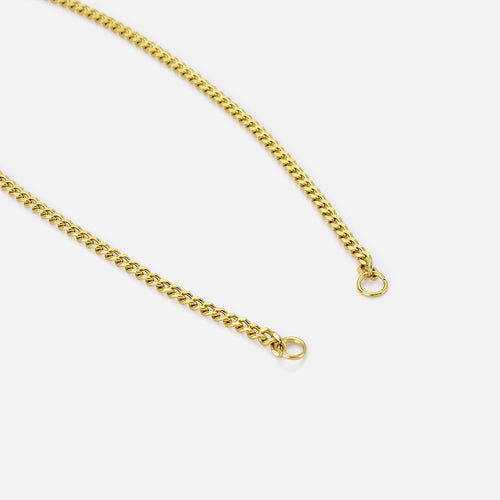 DYO premium schakelketting 3mm goud