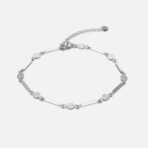 Enkelband blockchain zilver