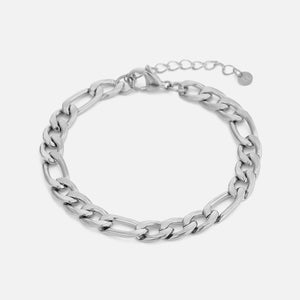 Figaro armband 8mm Zilver