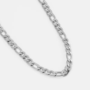 Figaro ketting 10mm Zilver