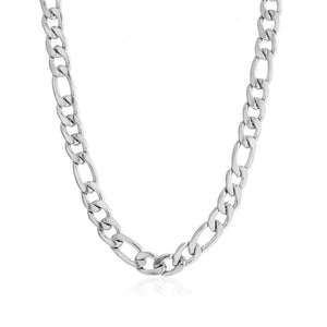 Figaro ketting 10mm Zilver