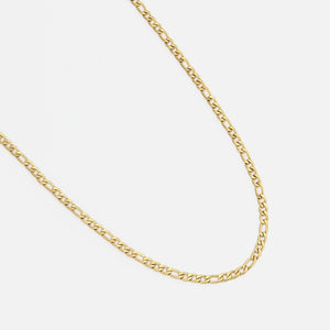 Figaro ketting 2mm Goud