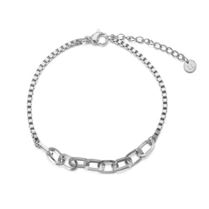 Ibiza sunset armband zilver