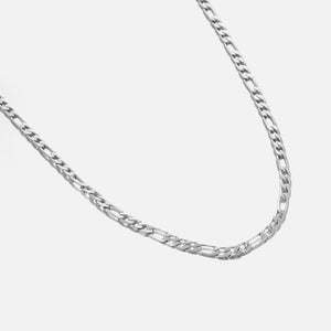 Ketting figaro fancy zilver