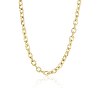 Ketting schakel lux goud