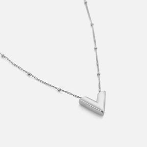 Ketting V zilver