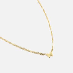Ketting vlinder goud