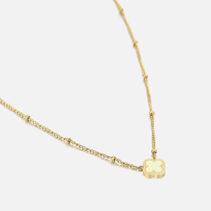Klaver ketting goud